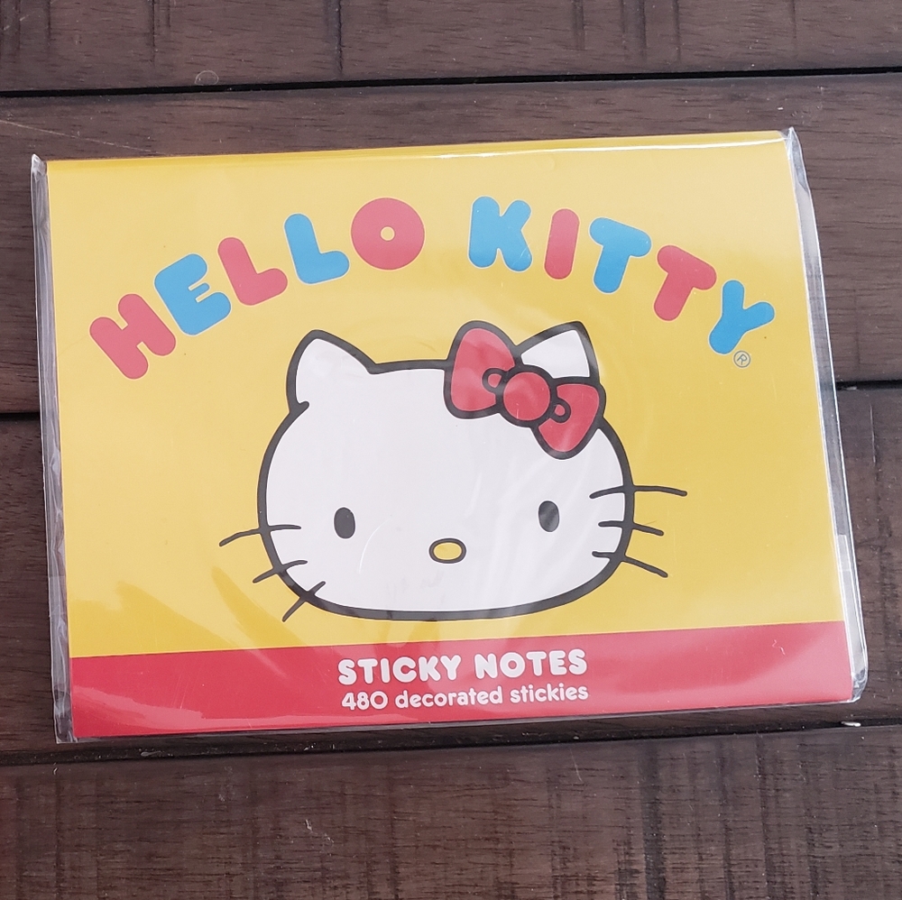Hello Kitty Notepad and Sticky Note Bundle - Picture 2 of 10